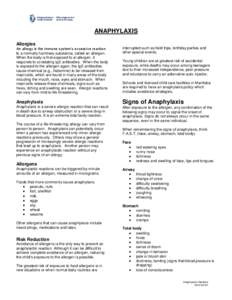 Type 1 hypersensitivity / Immunology / Respiratory diseases / First aid / Epinephrine autoinjector / Anaphylaxis / Food allergy / Allergy / Urticaria / Medicine / Health / Allergology