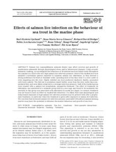 Vol. 5: 221–233, 2014 doi: [removed]aei00105 AQUACULTURE ENVIRONMENT INTERACTIONS Aquacult Environ Interact