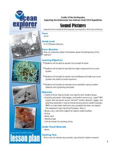 NOAA Ocean Explorer: Gulf of Mexico Expedition 2002