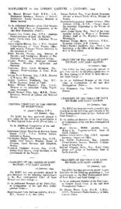 SUPPLEMENT TO THE LONDON GAZETTE, i JANUARY, 1944 Sir Harold Richard Scott, K.B.E., C.B., Permanent Secretary, Ministry of Aircraft