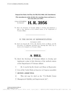 F:\VA\VA14\R\HEALTH\H3956_SUS.XML  Suspend the Rules And Pass the Bill, H.R. 3956, with Amendments (The amendments strike all after the enacting clause and insert a new text and a new title)