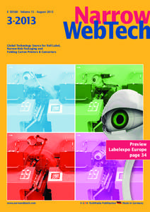 E 50568 · Volume 15 · August[removed]·2013 Narrow WebTech