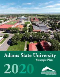 Adams State UniversityStrategic Plan