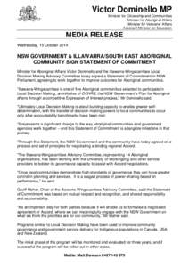 Local Government Areas of New South Wales / New South Wales / Geography of Australia / Government of New South Wales / Illawarra / Wingecarribee Shire / New South Wales Department of Aboriginal Affairs / States and territories of Australia / Members of the New South Wales Legislative Assembly / Victor Dominello