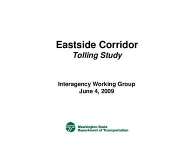 Intelligent transportation systems / Electronic toll collection / Governor Albert D. Rosellini Bridge—Evergreen Point / Seattle metropolitan area / High occupancy/toll and express toll lanes / Toll / Active traffic management / Washington State Department of Transportation / Transport / Land transport / Road transport