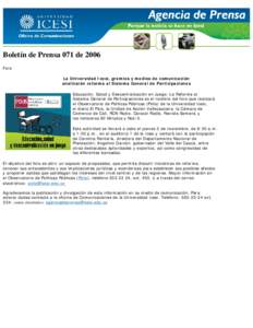 Agencia de Prensa | Universidad Icesi