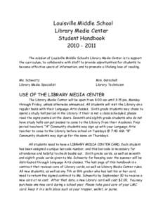 Librarian / Teacher-librarian / Knowledge / Education / Hempfield Area High School / Melvin J. Zahnow Library / Library science / School library / Library