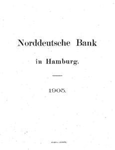 Norddeutsche Bank in Hamburg