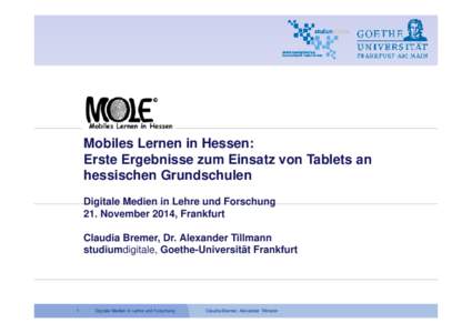 Microsoft PowerPoint - Vortrag_Mole_VDE_2014 [Kompatibilitätsmodus]