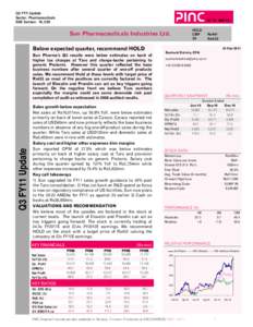 Microsoft Word - Sun PharmaQ3FY11.doc