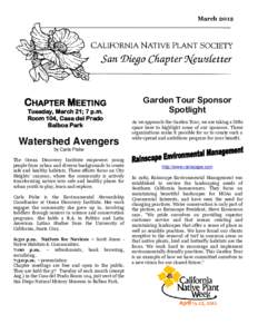 California / California Native Plant Society / Natural history of California / Non-profit organizations based in California / Xylococcus bicolor / Weed / Balboa Park / Chaparral