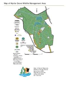 Microsoft Word - Map of Myrtle Grove Wildlife Management Area