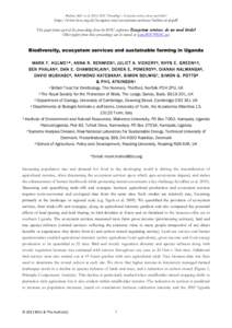 Hulme, M.F. et al[removed]BOU Proceedings – Ecosystem services: do we need birds?  http://www.bou.org.uk/bouproc-net/ecosystem-services/hulme-et-al.pdf This paper forms part of the proceedings from the BOU conference Ec