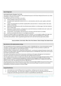 Management / Humanitarian aid / Occupational safety and health / Disaster risk reduction / Disaster / Digital rights management / Cook Islands / Social vulnerability / Outline of the Cook Islands / Public safety / Disaster preparedness / Emergency management