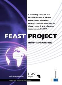 a feasibility study on the interconnection of African research and education networks to each other and to global research and education resources via GÉANT
