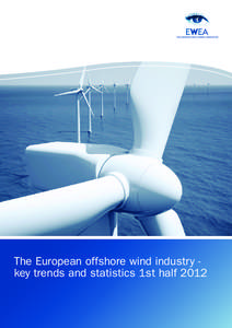 The European offshore wind industry key trends and statistics 1st half 2012  In the first six months of 2012, Europe installed and fully grid connected 132 offshore wind turbines, with a combined capacity totalling 523.