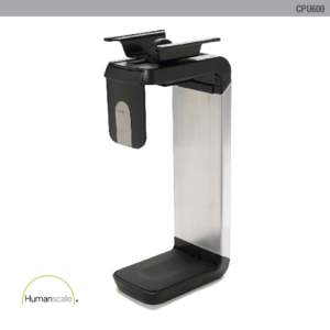 CPU600  CPU600 The CPU600, designed by the Humanscale Design Studio, sets a new standard for CPU holders. It protects your valuable technology investment while making the CPU’s cables, ports and drives readily accessi