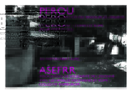 SITUATION  Destruction Le 27 août 2012, à Evry dans l’Essonne, 72 personnes sont évacuées de leur « campement » qui, prétendument « démantelé », s’avère littéralement détruit. Sécurité et urgence san