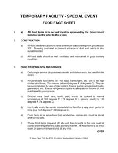 Microsoft Word - Food Fact Sheet.doc