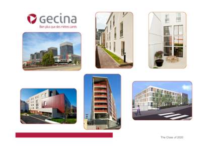 The Class of 2020  Student Housing at Gecina 2