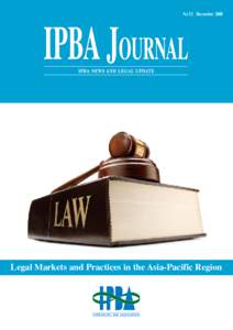 No 52 December[removed]Legal Markets and Practices in the Asia-Pacific Region LexisNexis (a division of Reed Elsevier