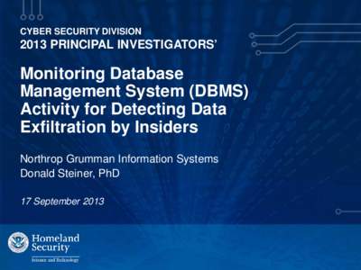 Monitoring Database Management System (DBMS) Activity for Detecting Data Exfiltration by Insiders