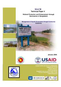 MACH Technical Paper 4 Wetland Protection and Enhancement through