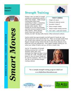 Newsletter Volume 9 Smart Moves  WORKSITE WELLNESS TURNKEY PROGRAM