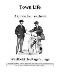 Microsoft Word - Town Life - Guide for Teachers .doc