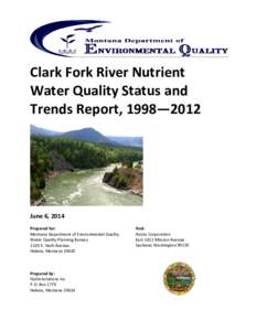 Clark Fork River Trends Analysis[removed]
