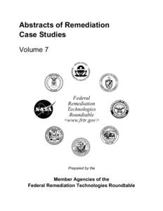 Abstracts of Remediation Case Studies Volume 7 Federal Remediation