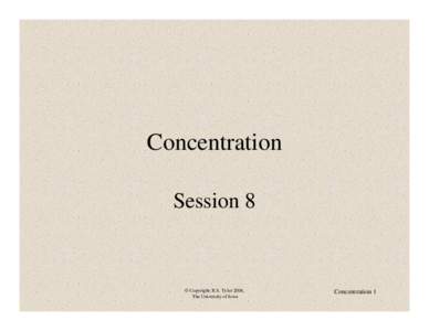 Microsoft PowerPoint - 8 Concentration 17