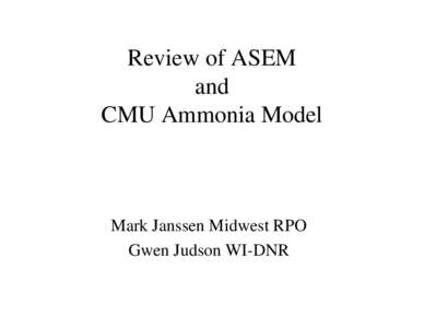 Microsoft PowerPoint - review_asem_cmu_ammonia_model_janssen.ppt