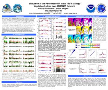 VIIRS Vegetation Index EDR