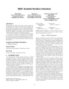 Linearizability / Binary tree / Reference counting / R-tree / Compare-and-swap / Computer architecture / Concurrency control / Computing / Data management