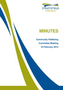 Microsoft Word - Draft Minutes Community Wellbeing Committee Meeting 24 February 2015