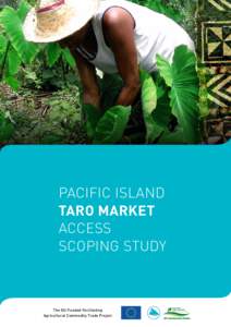 Market Overview for Taro in Hawaii and the Pacific