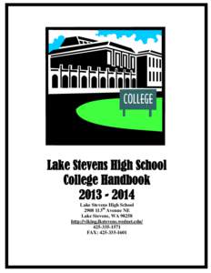 Lake Stevens High School College Handbook