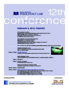 ANNUAL REVIEW OF  INSOLVENCY LAW 12th