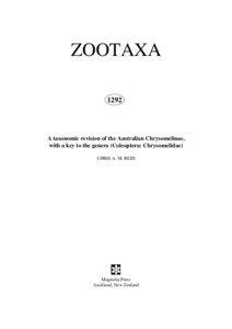 ZOOTAXA 1292