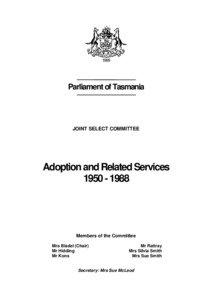 1999  Parliament of Tasmania