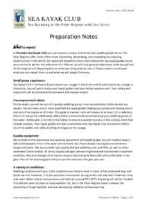Microsoft Word - Sea Kayak Club Preparation Notes