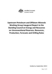 Microsoft Word - Gas Reserves Resources Production Reporting