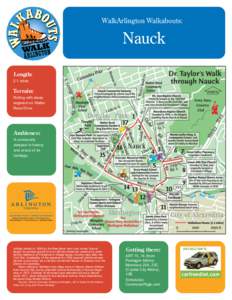 WalkArlington Walkabouts:  Nauck Length: 2.1 miles