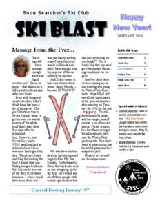      Snow Searcher’s Ski Club