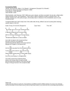 States and territories of Australia / Geography of Australia / Bell / Condamine River / Guitar tunings