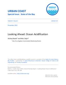 URBAN COAST Special Issue: State of the Bay Volume 5 Issue 1 Article 4.4