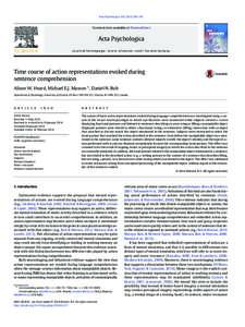 Acta Psychologica–103  Contents lists available at ScienceDirect Acta Psychologica journal homepage: www.elsevier.com/ locate/actpsy