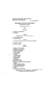 Supplement to the Republic of Zambia Government Gazette dated 12th DecemberNo. 15 ofTHE ZAMBIA INSTITUTE OF PURCHASING AND SUPPLY ACT, 2003 ARRANGEMENT OF SECTIONS