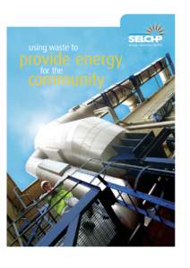 using waste to  provide energy for the community